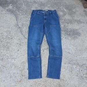 Carhartt Women's Relaxed Fit Double-Front Jeans Size 4 Tall